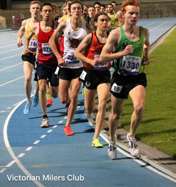 Aidan Roberts at Milers Club 2018